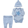 Baby Romper  Pants Hat Clothing Set