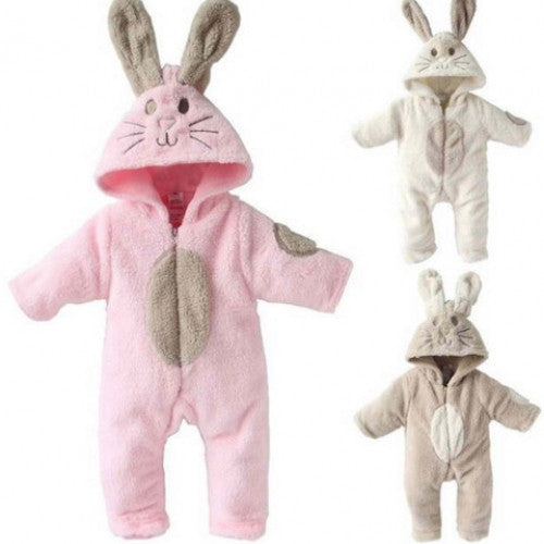 Animal Rabbit One Piece Long Sleeve Baby Romper