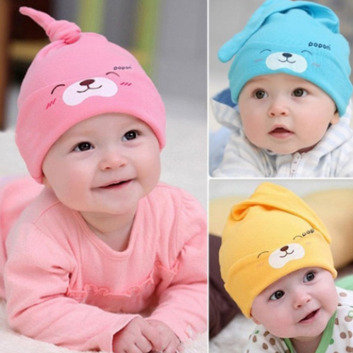 Baby Beanie Warm Sleep Cotton Toddler